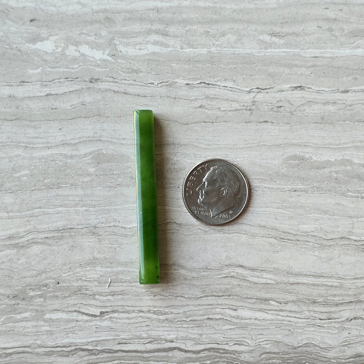 Long rectangle drop pendant