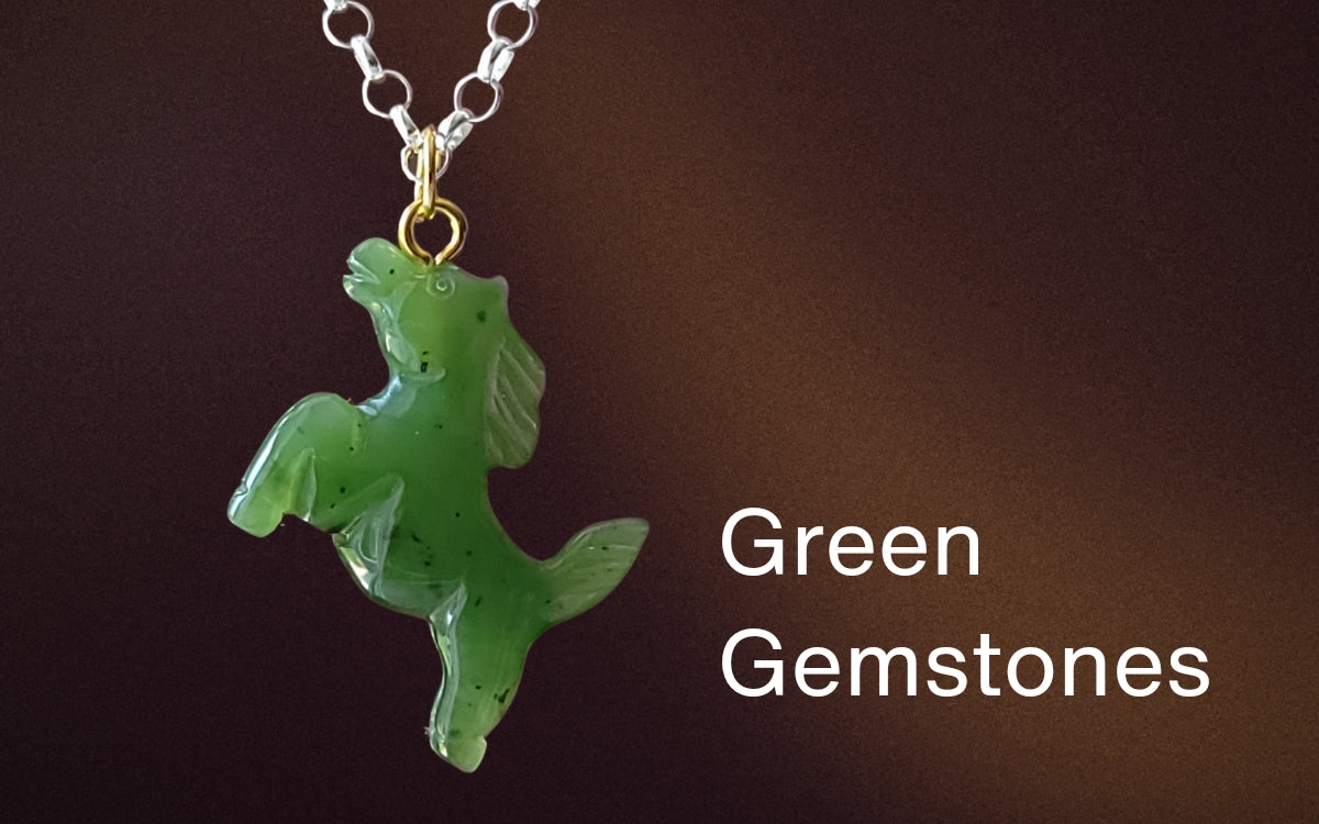 green gemstones