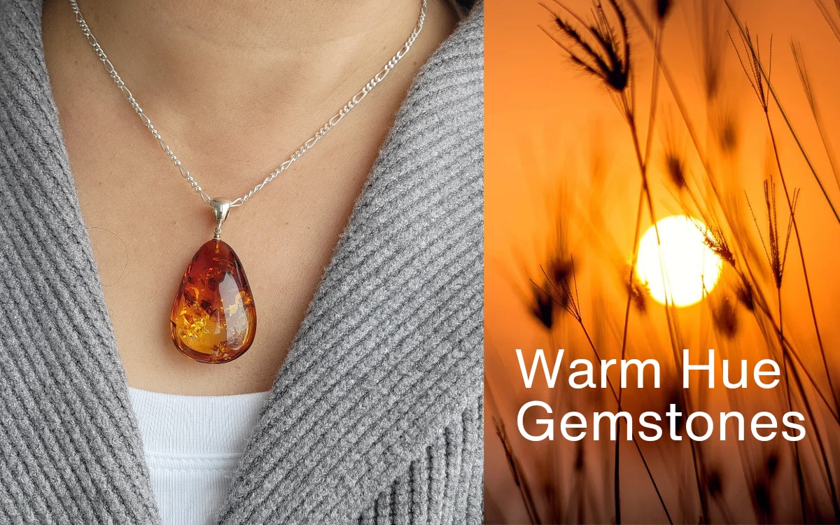 warm color gemstones