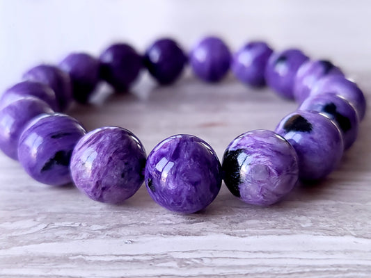 Purple Chariote Gemstone Bracelet