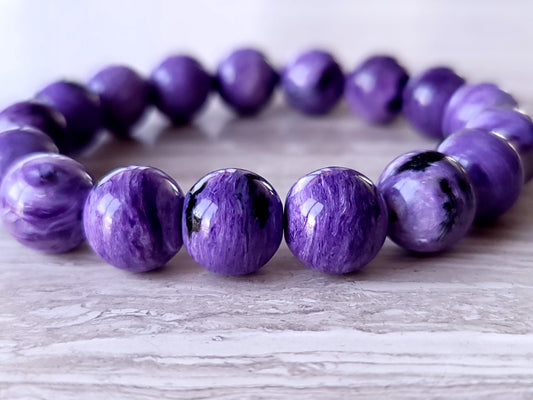 Purple Chariote Gemstone Bracelet