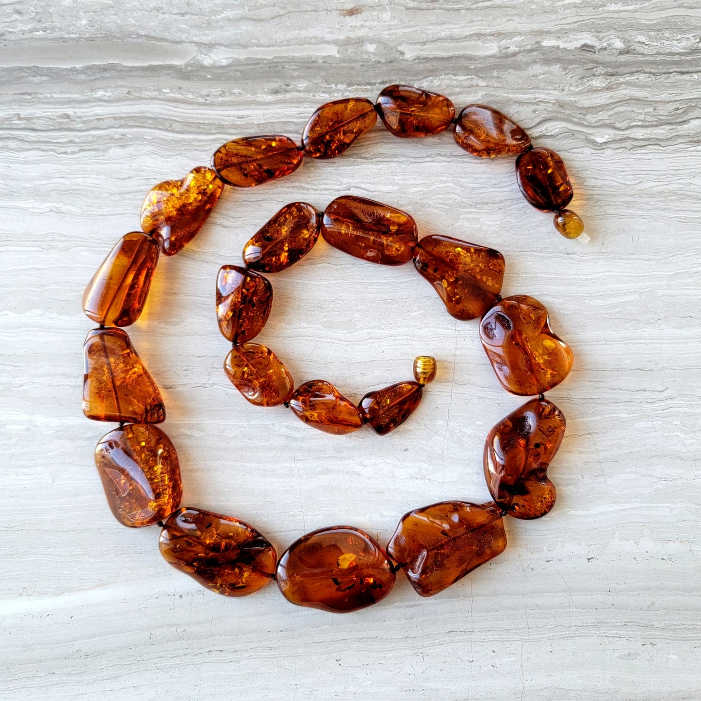 Large Baltic Amber Necklace