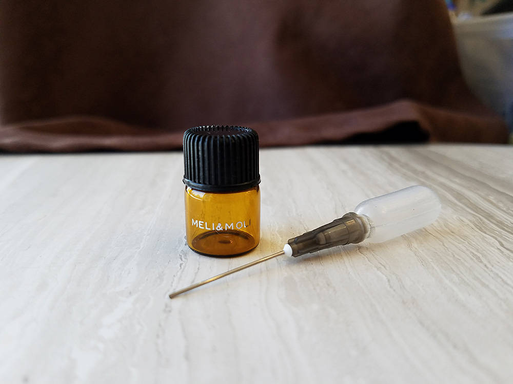 Amethyst Aromatherapy Bottle Drop Earrings