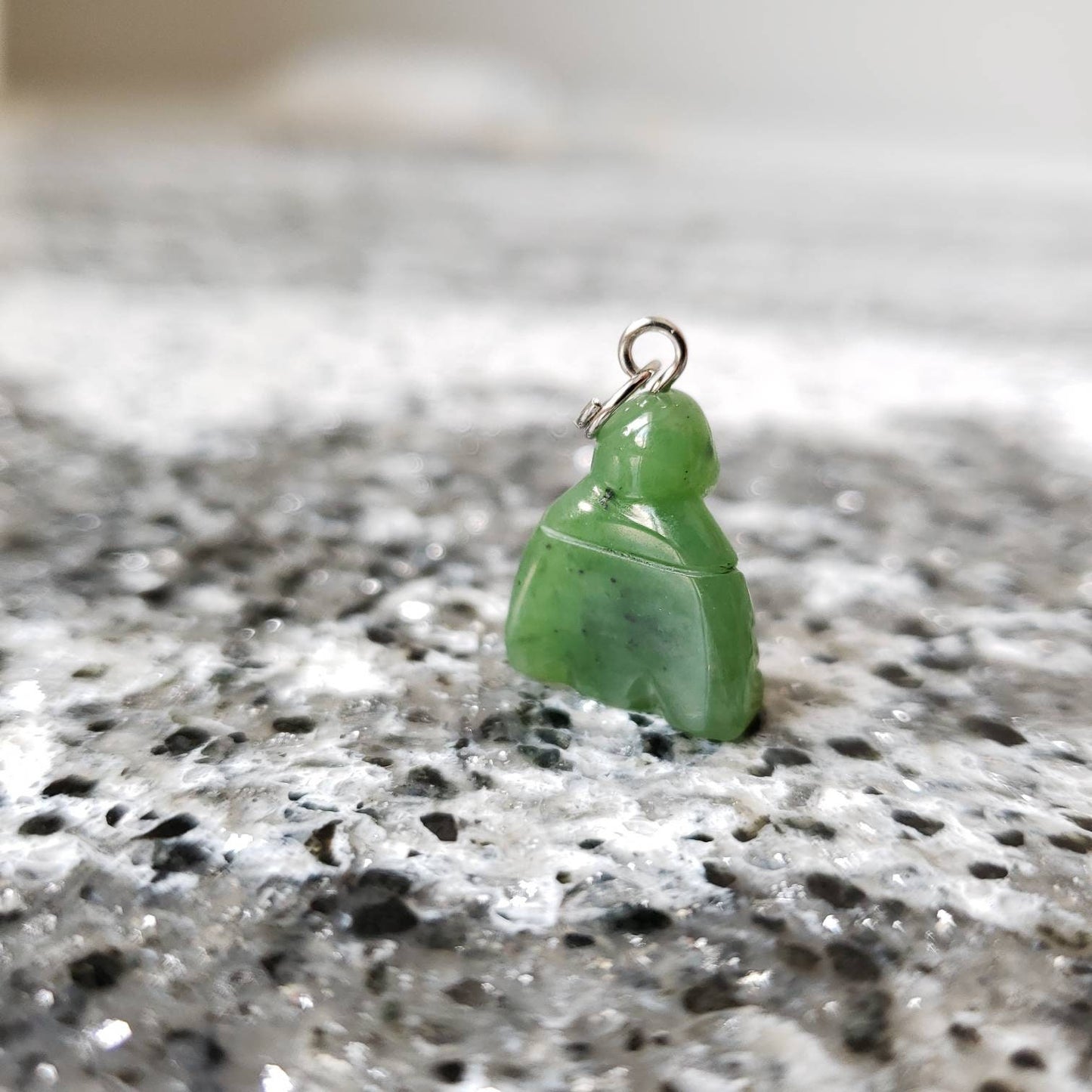 small laughing buddha charm