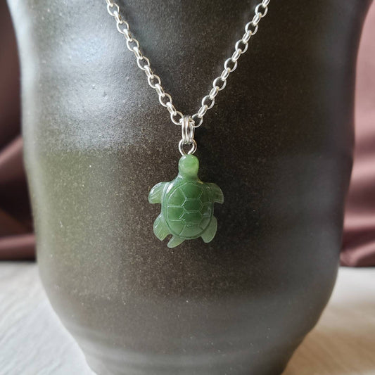 jade turtle charm