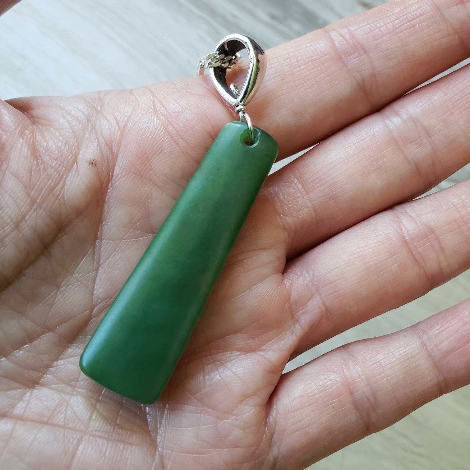 jade toki pillar neclace