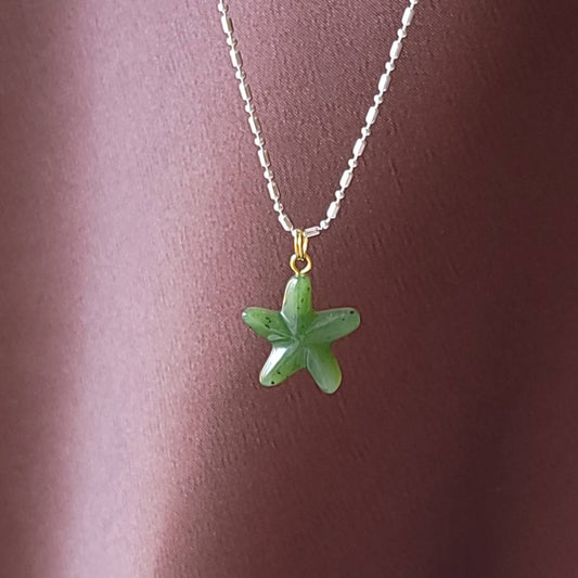jade starfish charm