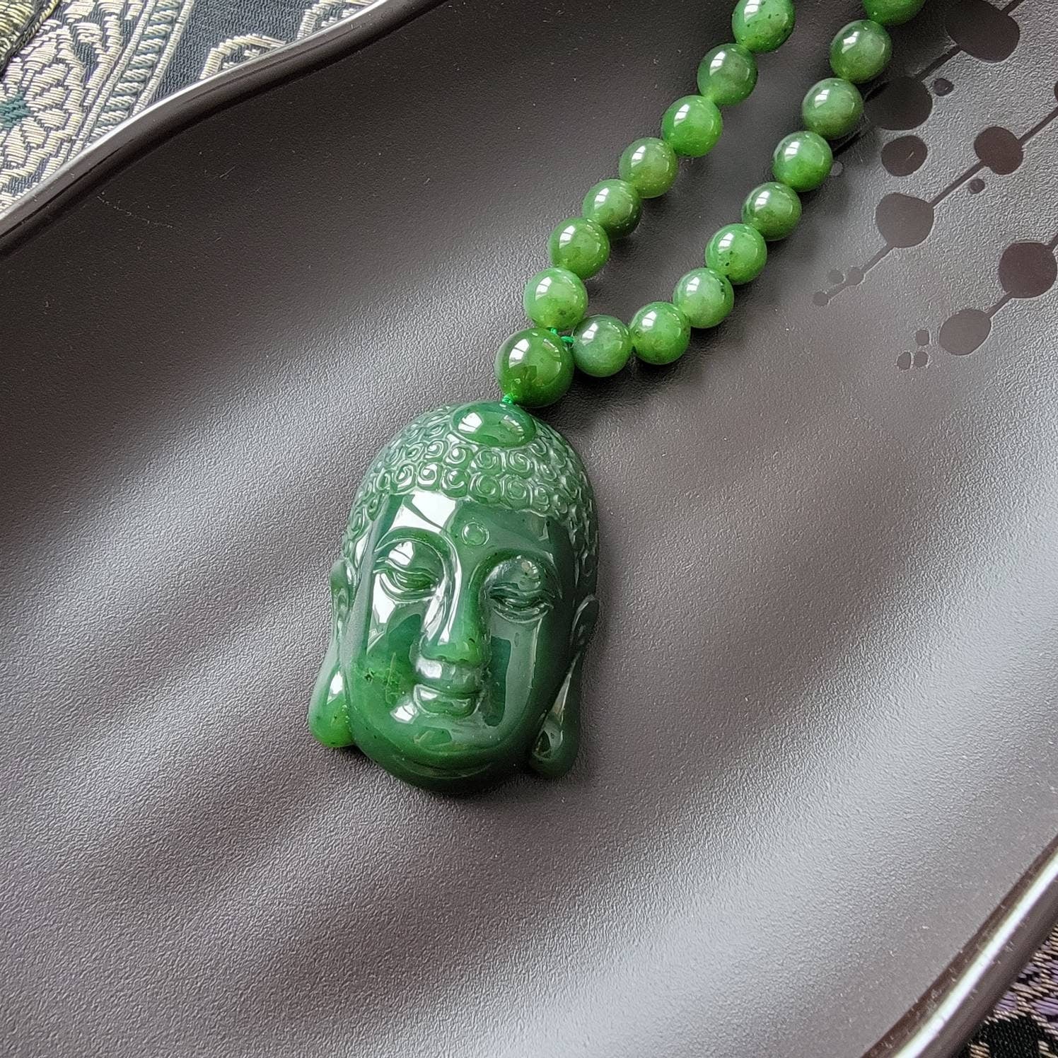 Kwan Yin Jade Goddess Necklace