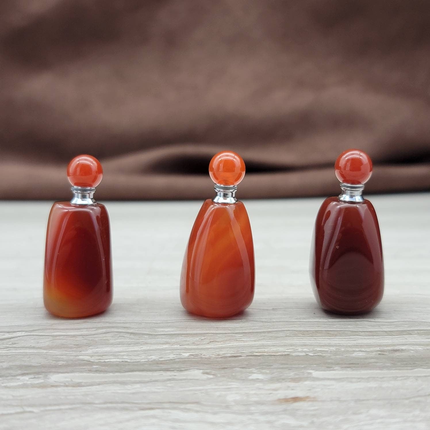 carnelian aromatherapy necklace