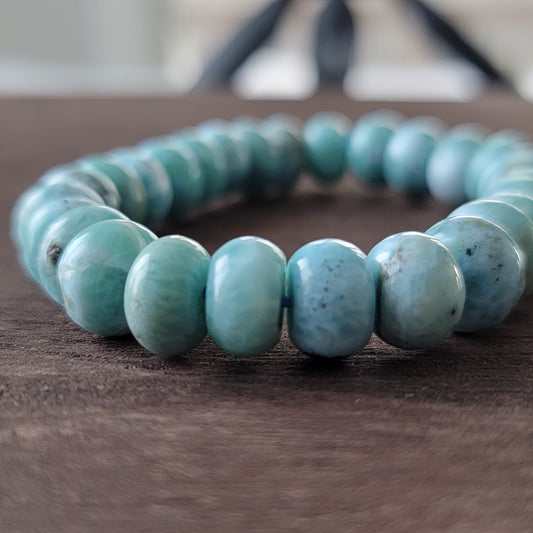larimar gemstone bracelet