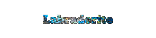 Labradorite title image for a blog about the gemstone Labradorite