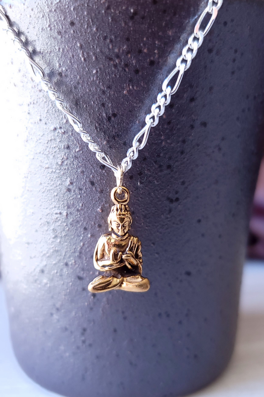 Gold buddha pendant guanyin