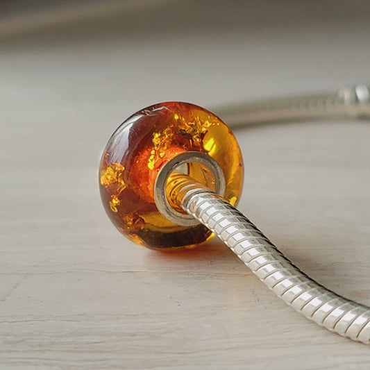 baltic amber bead for Pandora bracelet