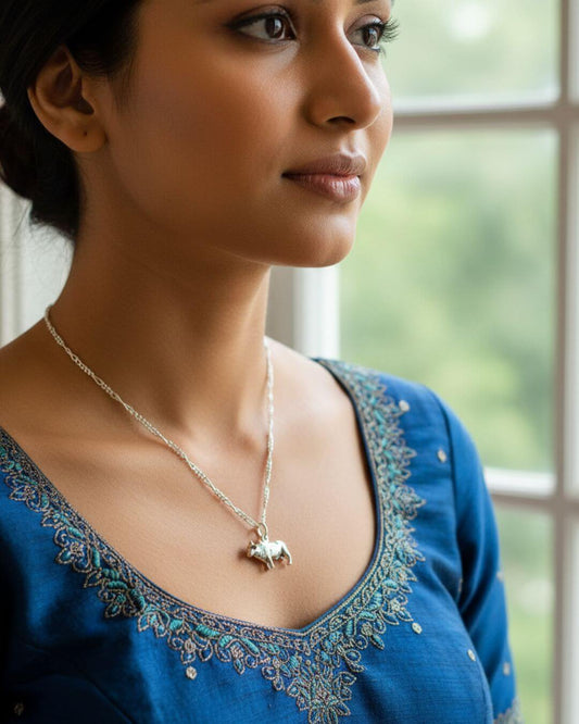 brahman ox necklace