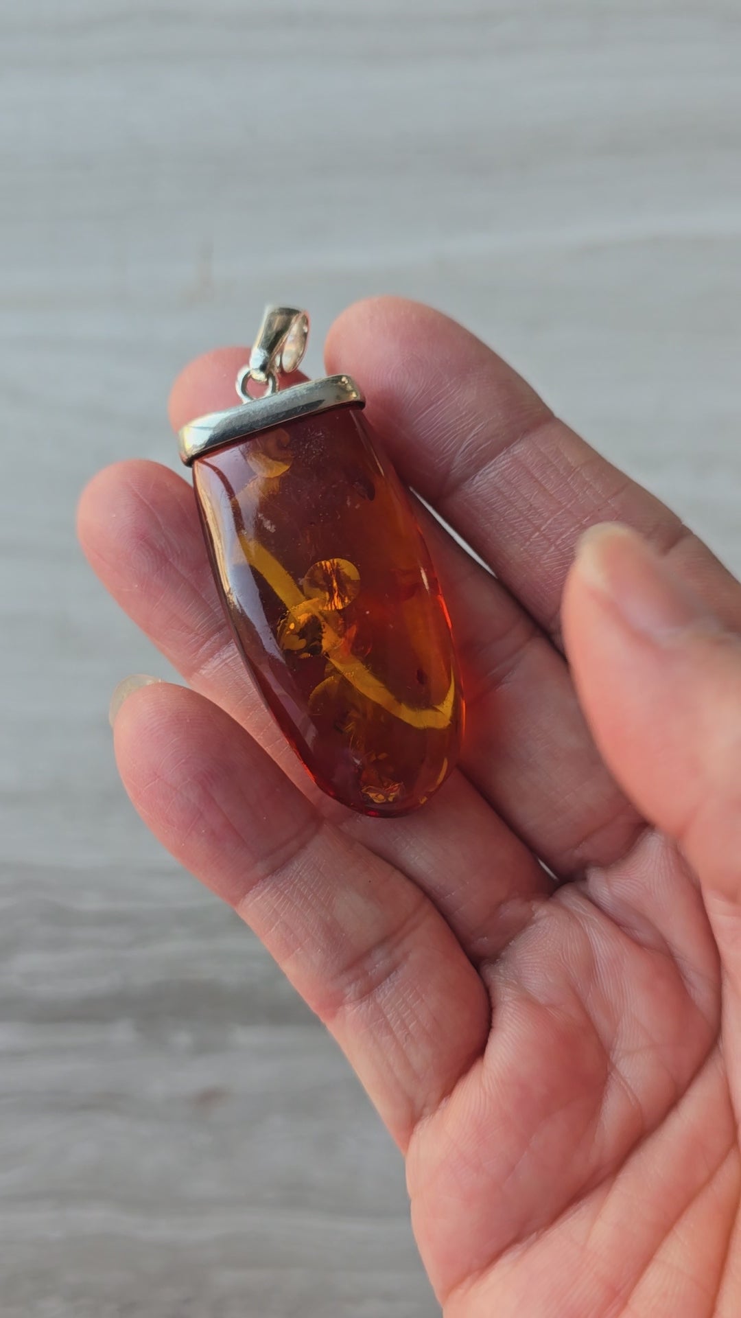baltic amber pendant