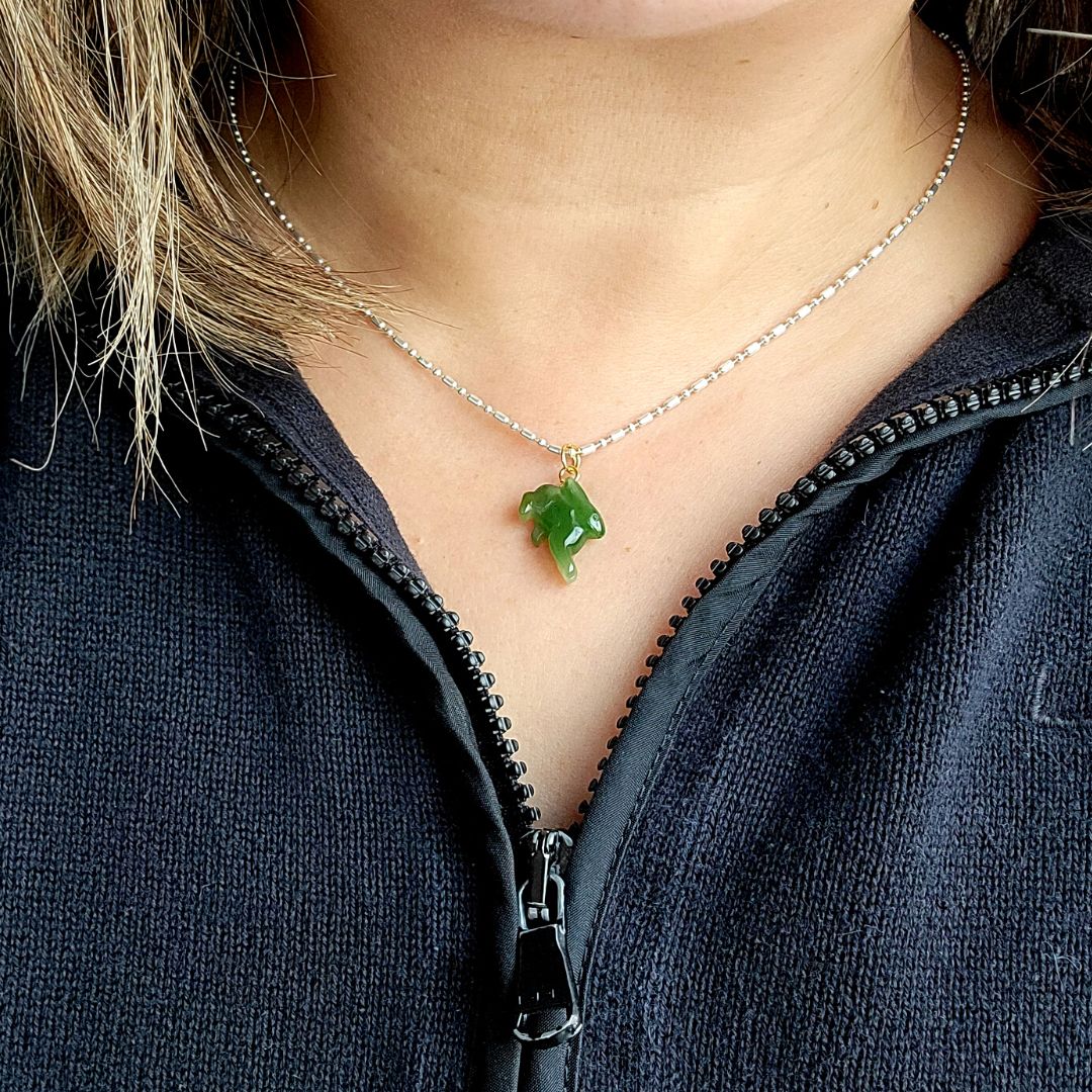 Jade sale rabbit necklace