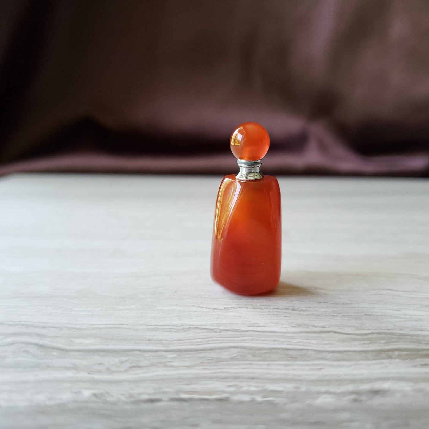 carnelian aromatherapy necklace