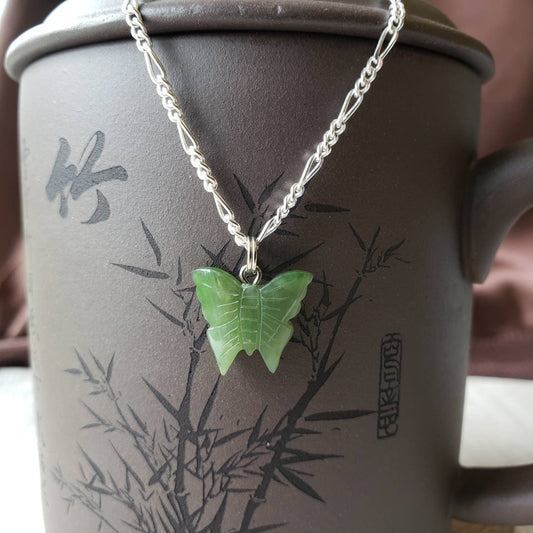 jade butterfly charm