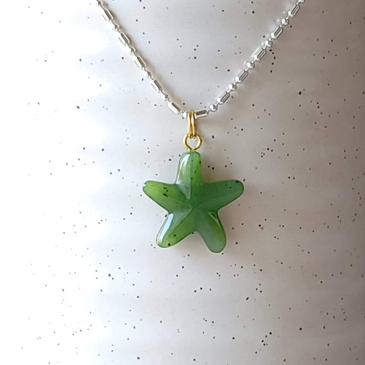 jade starfish charm