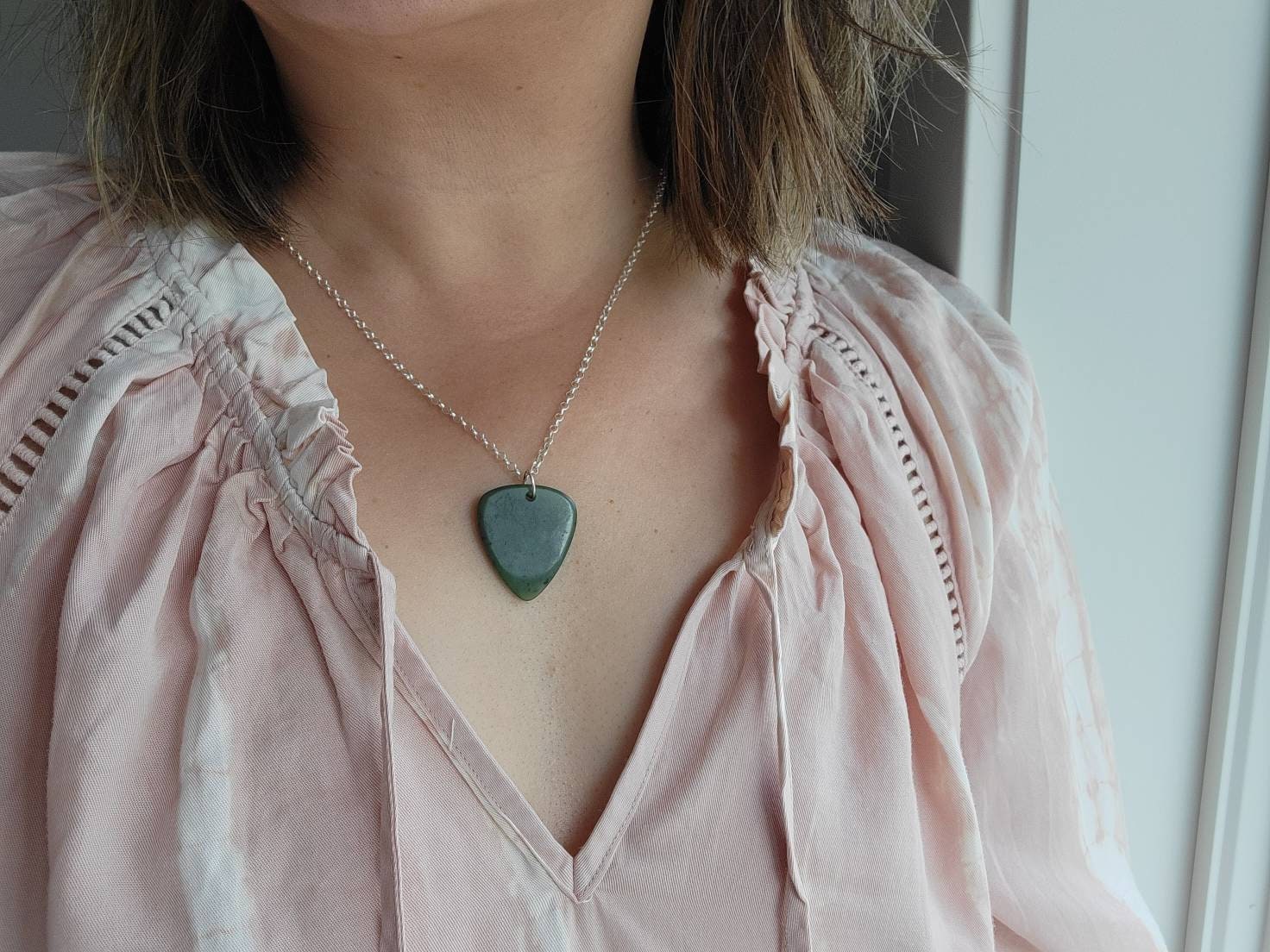 guitar pick necklace