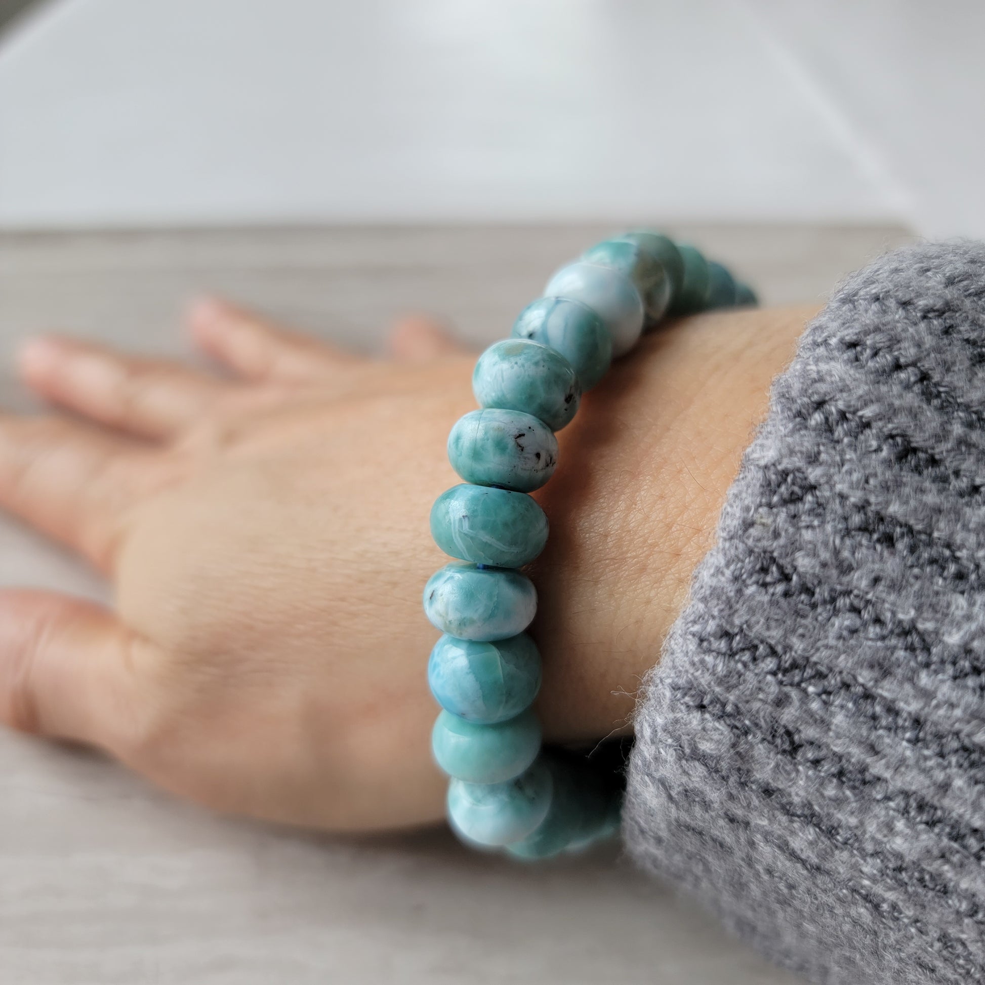 larimar gemstone bracelet